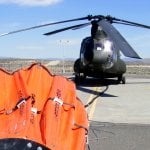 Bambi Bucket on the ground, ready to go.