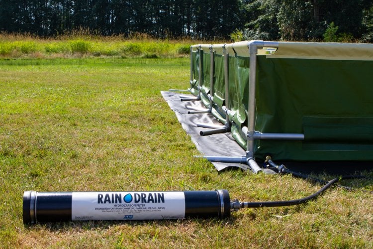 Rain drain product photo